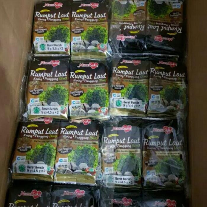 

Paket Hemat Rumput Laut Mamasuka 14 Pack Isi 28 Bks Cashback 3%
