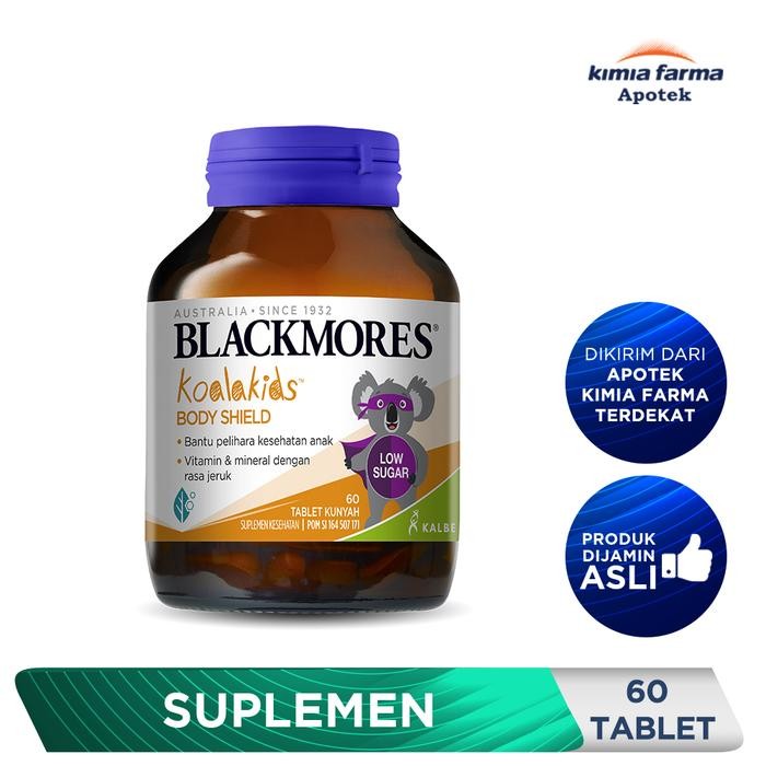 Blackmores Koala Kids Body Shield 60 Tablet / Suplemen Anak / Kimia Farma