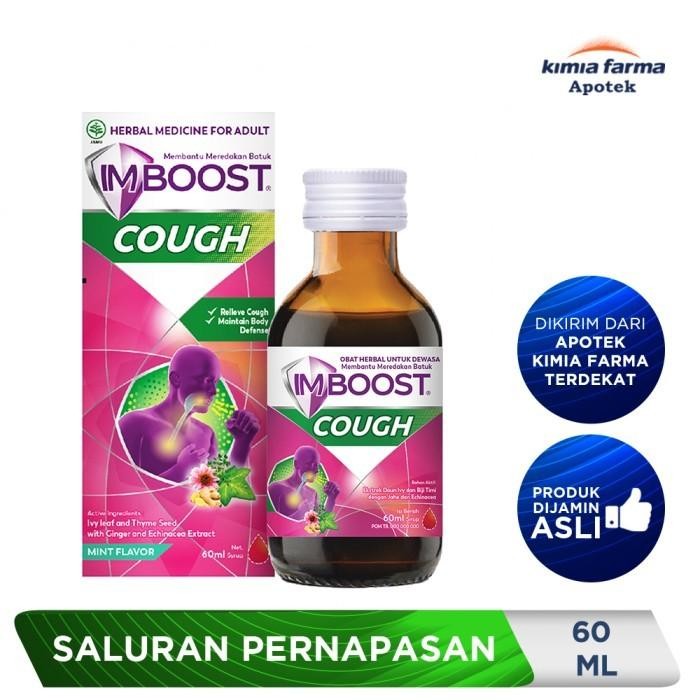 Imboost Cough Adult Sirup 60 ml / Obat Batuk Herbal / Kimia Farma