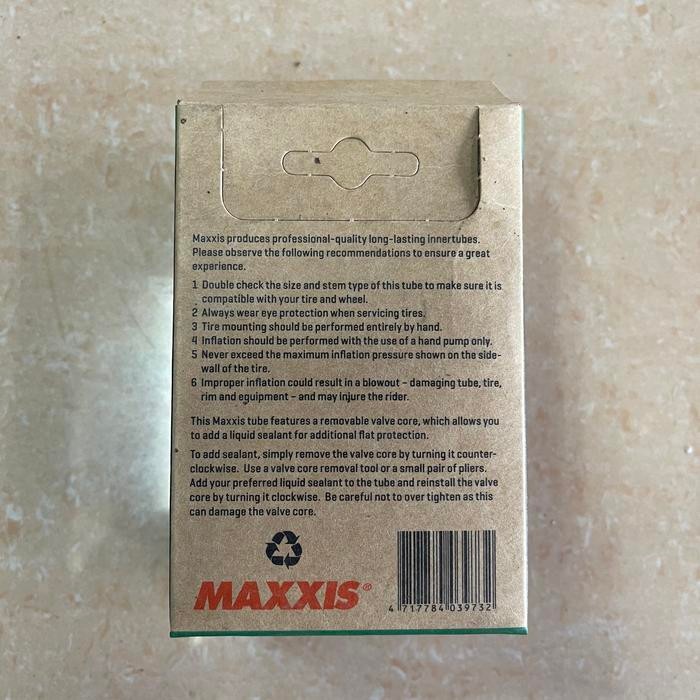 Ban Dalam Maxxis 26 X 1.50 1.75 1.95 2.125 2.20 2.50 Fv 48Mm Inch New