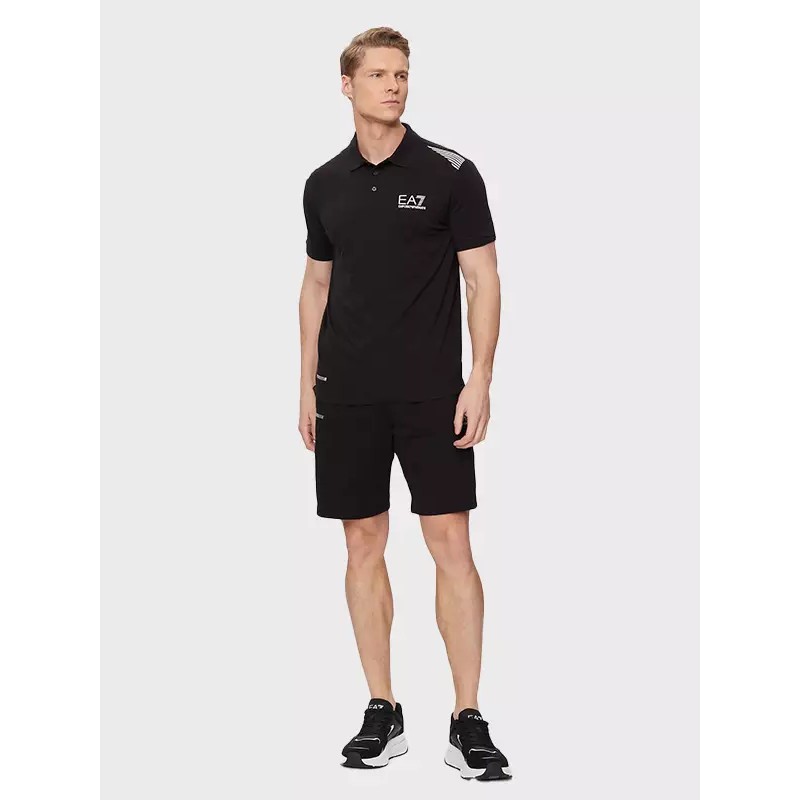 EA7 EMPORIO ARMANI 7 Lines Polo Shirt