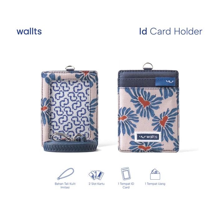 Wallts Aiken Motif - Lanyard tali Name Tag Id Card