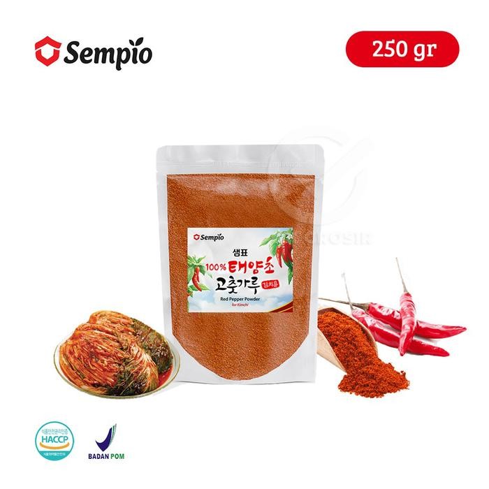 

Sempio Red Pepper Powder / Bubuk Cabe Kimchi /Gochugaru [250 gr]