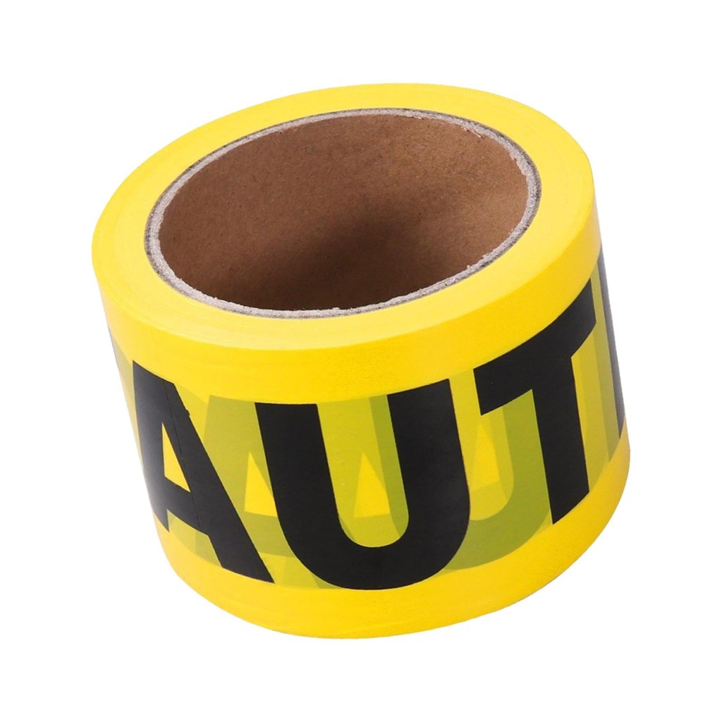 

Caution Tape Hazard Warning Tape 3 Inch Black Yellow Construction Tape for Crime Scenes for Police