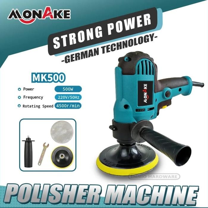 Tersedia Bisa Bor Alat Poles Motor Mobil Serbaguna Mesin Poles Body Mobil Kecepatan Disesuaikan 220V
