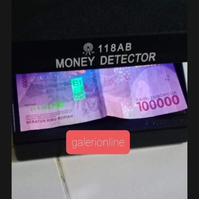 

lampu kasir cek uang palsu money detector 118 kode 217