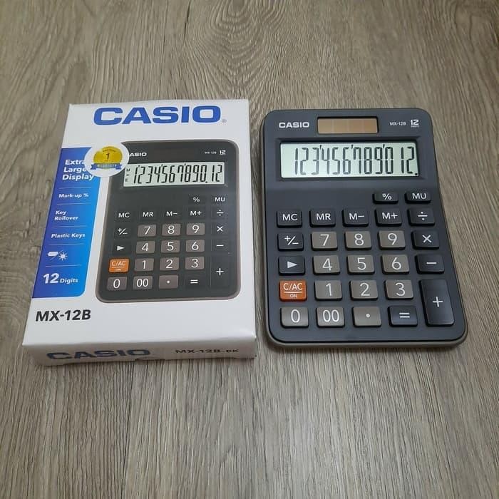

calculator / kalkulator casio mz-12s / mx-12b 12 digit kode 786
