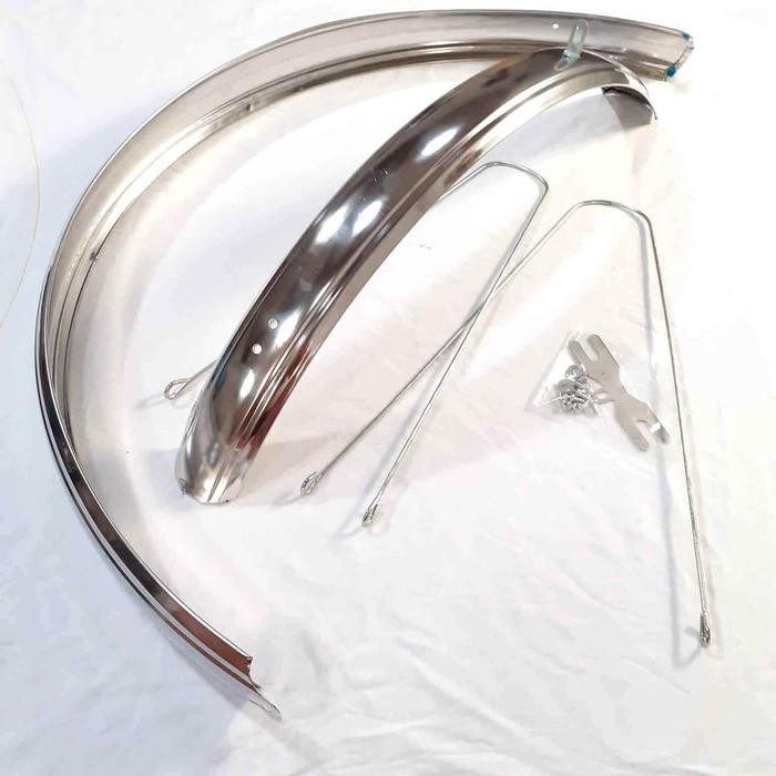 SPAKBOR FENDER SLEBOR SEPEDA MTB FEDERAL 26'' CROME *