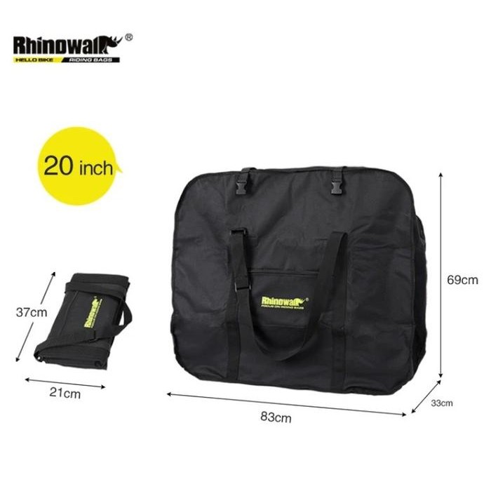 Tas Sepeda Rhinowalk Sepeda Lipat 20 Inch Folding Bike Carry Bag Rf201