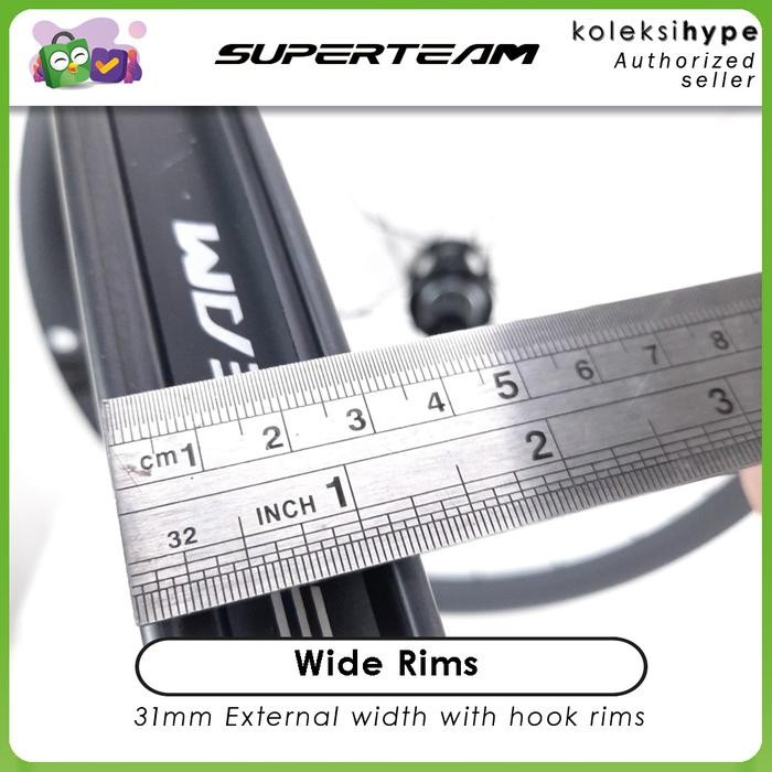 Superteam Gravel Carbon Wheelset Disc Brake