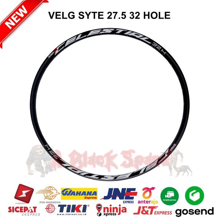 Rims Rim Velg Sepeda Sepasang 27.5 Syte Celestial 32 H Double Wall