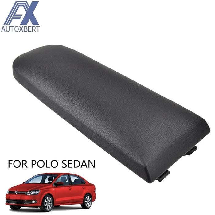 For Volkswagen VW Polo Sedan Center Console Arm Rest Lid PU Leather