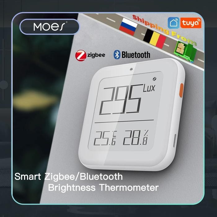 MOES Smart ZigBee/Bluetooth Mesh Temperature Humidity Sensor Light