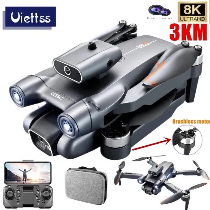 Profesional S1S Mini Drone 8K HD Camera Obstacle Avoidance Aerial
