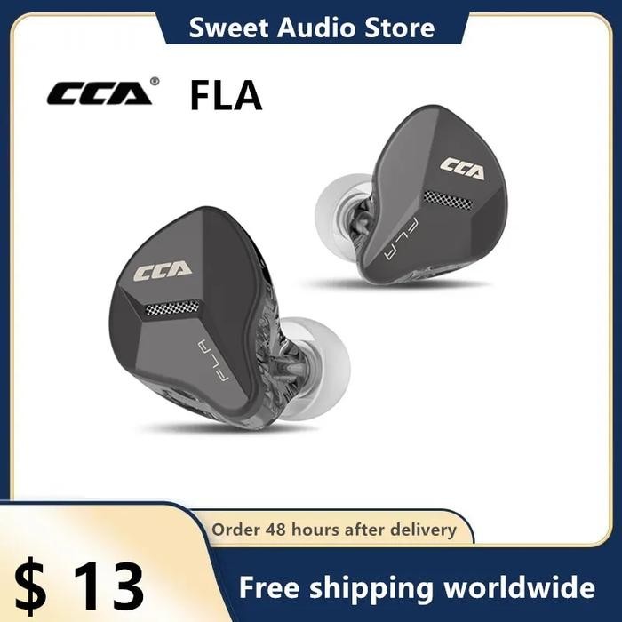 CCA FLA Moving coil HIFI-grade audio quality in-ear headphone anchor