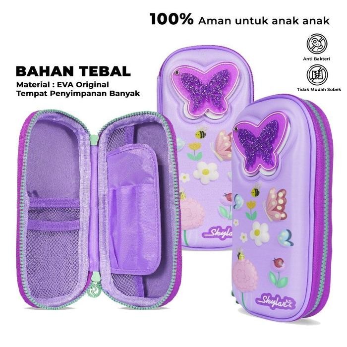 

DISKON Tempat Pensil 3D Kaca Sekolah Karakter Anak Timbul Lucu Kotak Alat Tulis Anak Sekolah READY