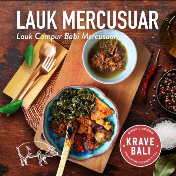 

ORIGINAL LAUK CAMPUR BABI MERCUSUAR MAKANAN KHAS BALI ASLI READY STOCK