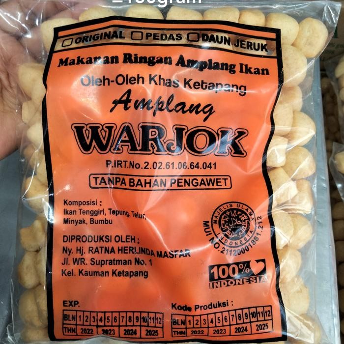 

TERLARIS Makanan Ringan Amplang Ikan Tenggiri Oleh Oleh Khas Ketapang Kr READY STOCK