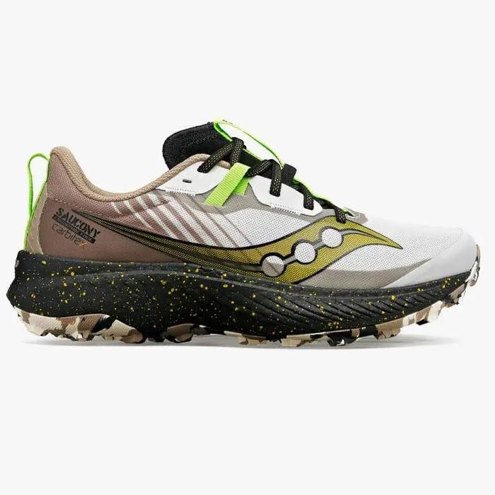 Saucony Endorphin Edge Mens Trail Running Shoes Fog / Zenith