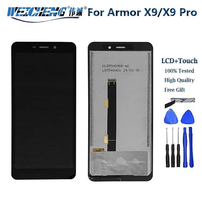 5.5" For Ulefone Armor X9 X10 Pro LCD Display Touch Screen Assembly Repair lcd For Ulefone Armor X9 