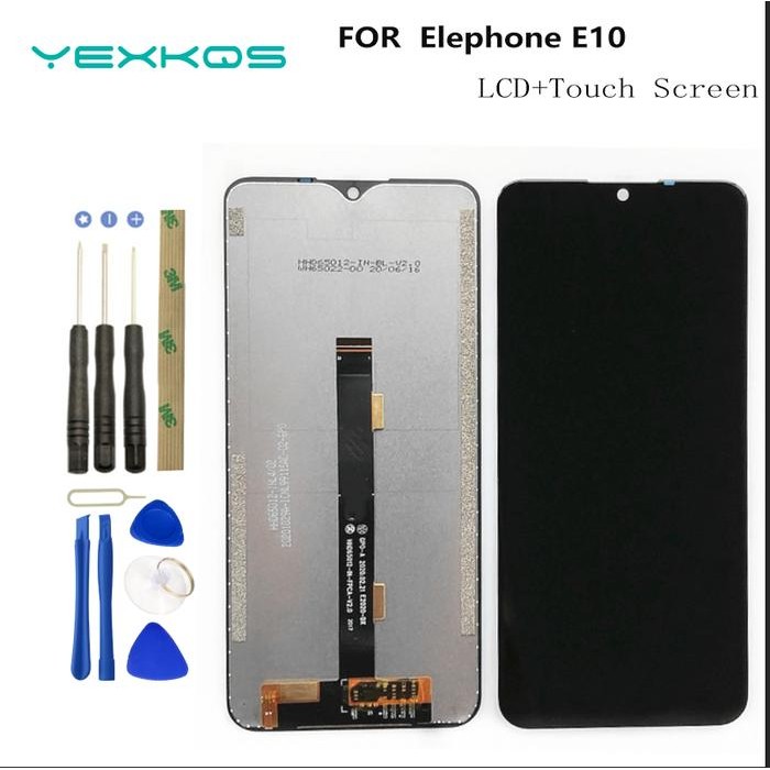 New 6.5"For Elephone E10 pro LCD Display+Touch Screen 100%Original Tested LCD Digitizer Glass Panel 