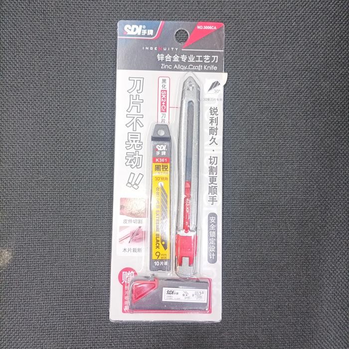 SDI 3006CA PISAU CRAFT CUTTER ART KNIFE 30 DERAJAT KODE 27