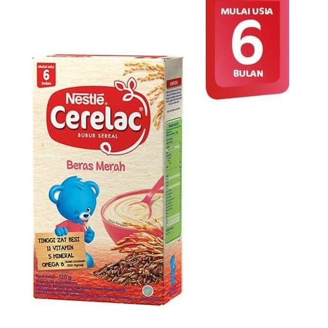 Nestle Cerelac Beras Merah 120gr