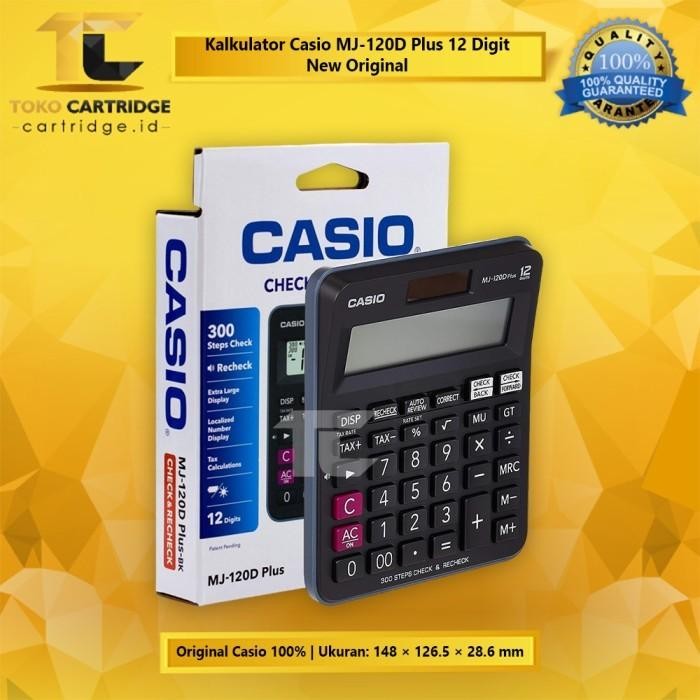 

Kalkulator Casio DH 14 16 DJ 220D 120D 240D MJ 120D 100D Calculator
