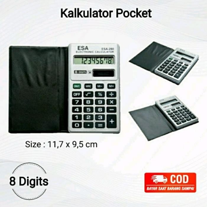 

Kalkulator Kecil Mini Pocket Calculator Kantong Ringan Murah Awet Esa