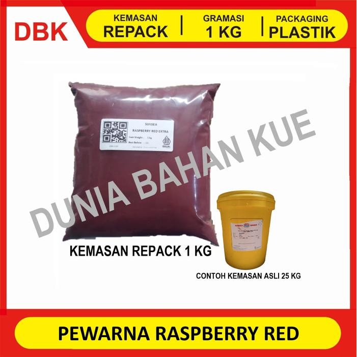 

PEWARNA MAKANAN FOOD GRADE RASPBERRY RED / PINK - 1 KG