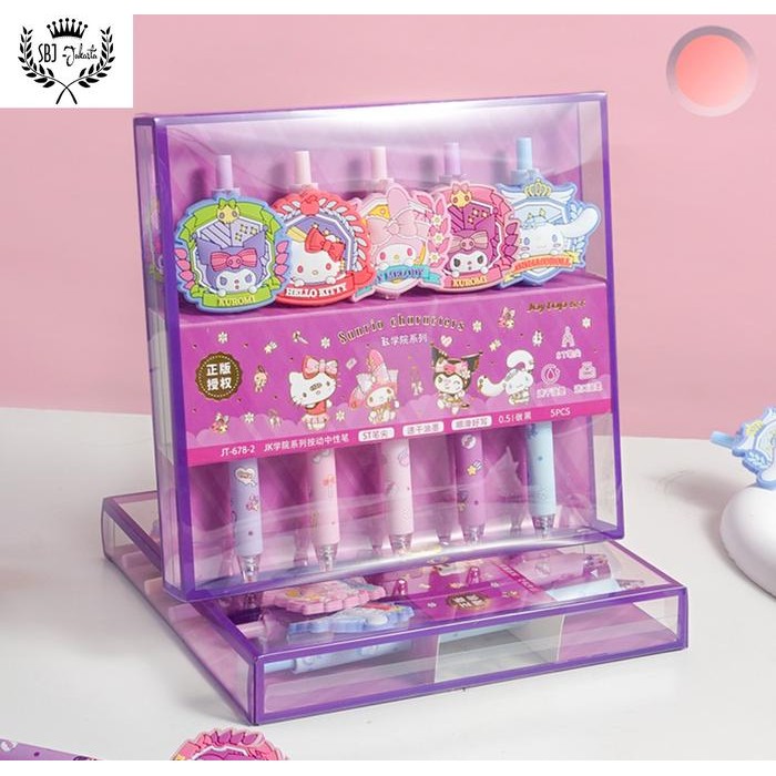 

1 Set Pul Gel Sanrio Original Joytop Ballpoint Alat Tulis 0.5Mm
