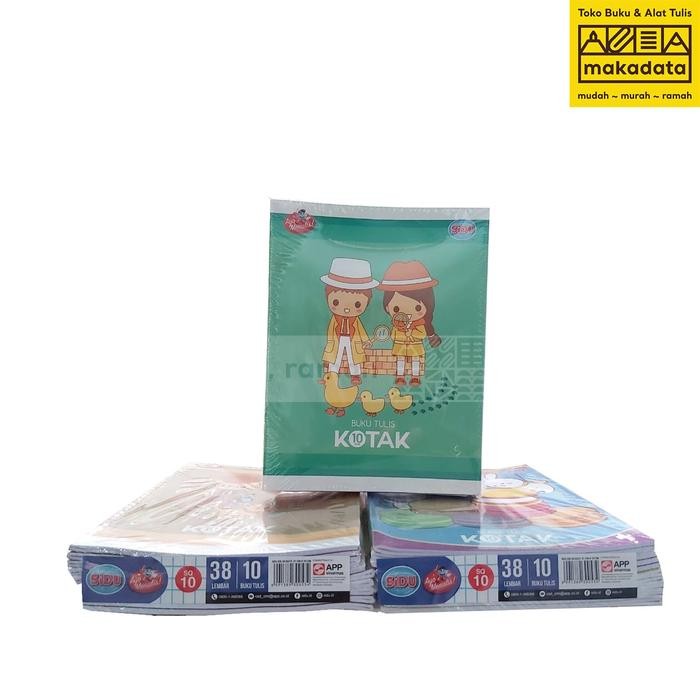 

BUKU KOTAK TANGGUNG MANDARIN 1cm SIDU 38 LEMBAR (1 PACK)