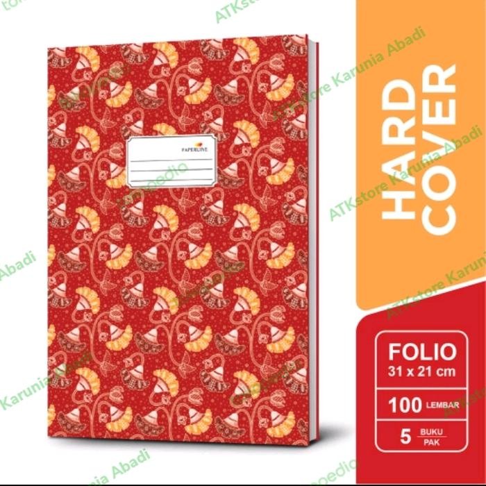 

buku folio 100 lembar paperline