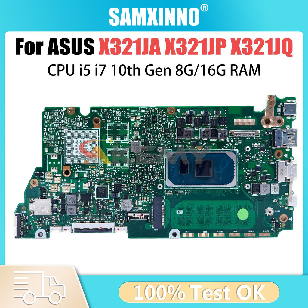 X321JA Mainboard For ASUS VivoBook S13 S333JP X321JP X321JQ Laptop Motherboard With i5-1035G1