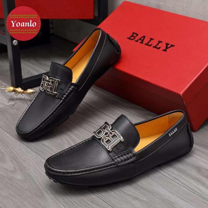 Sepatu Pria Import 9551 / Sepatu Loafers Branded Kulit / Vip