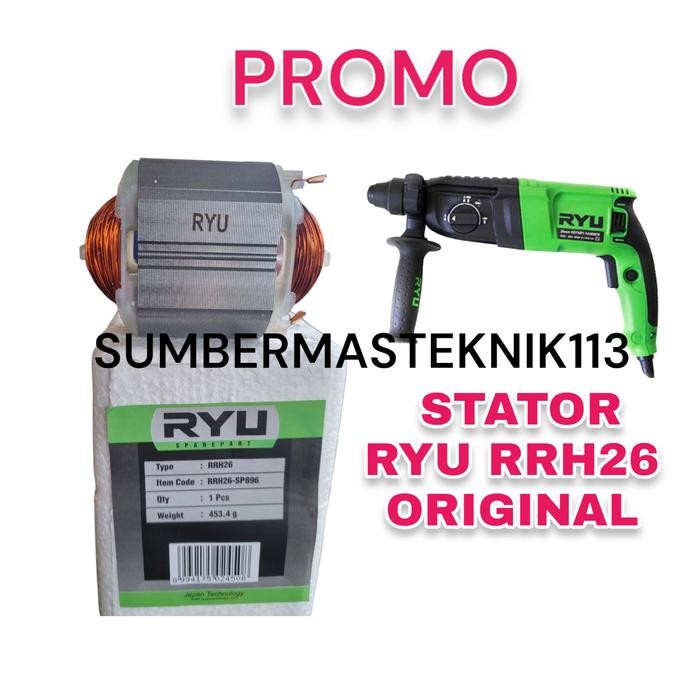 Bagus Stator Ryu Rrh 26 Bantalan Rotary Hammer Ryu Rrh26 Original Ryu