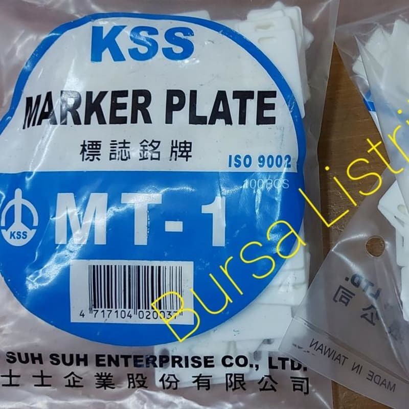 

Marker Plate MT-1 per pack
