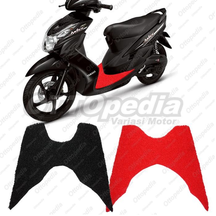 Karpet Mie Serabut Pijakan kaki Step Floor Motor Mio Soul 110