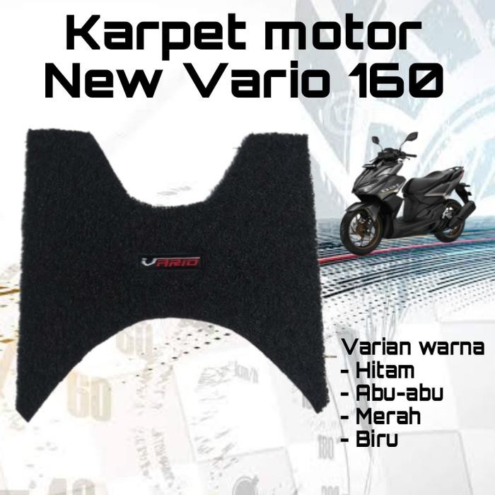 Karpet motor vario 160 new 2022/pijakan kaki vario 160 new 2022