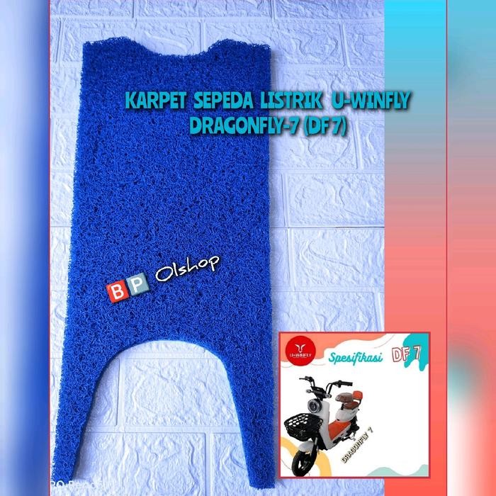 Karpet Sepeda Motor Listrik U-WINFLY DF7 u-winfly Dragonfly 7 Karpet U-Winfly
