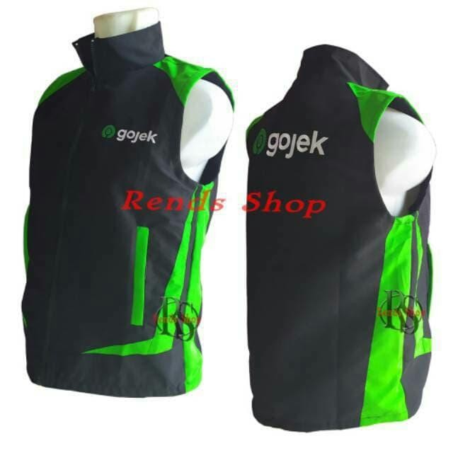 Rompi gojek New logo gojek logo baru bordir