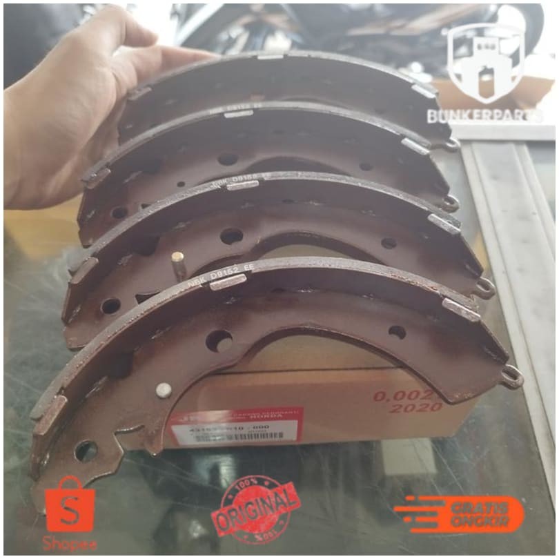 Kanvas Kampas Rem Belakang Honda Freed Brv Stream Crv Set