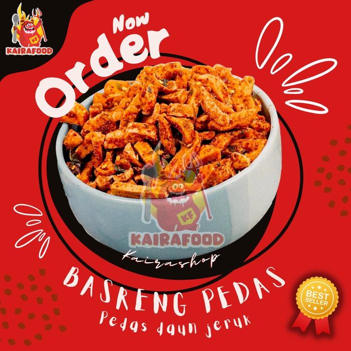 

New 500gr BASRENG BASRENG PEDAS DAUN JERUK