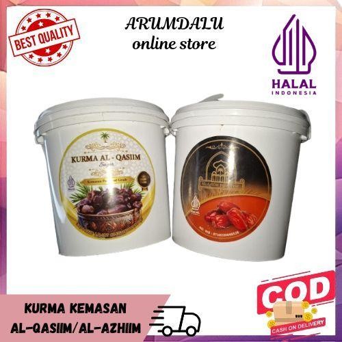 

New (BUBBLEWRAP) PIRT & HALAL KURMA KEMASAN EMBER AL-QASIIM/AL-AZHIIM PALM FRUIT 500GRAM PREMIUM