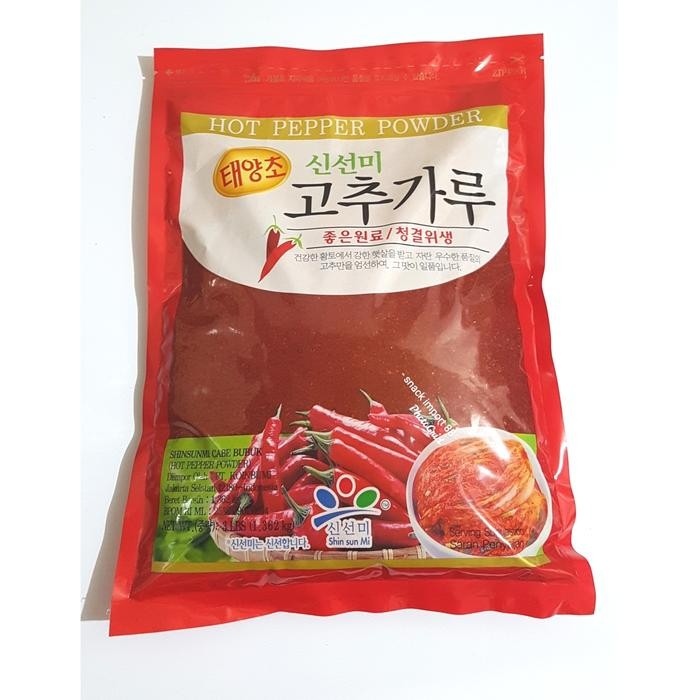 

New Gochugaru Hot Pepper Powder Cabe Bubuk Kasar Korea Repacked 100gr
