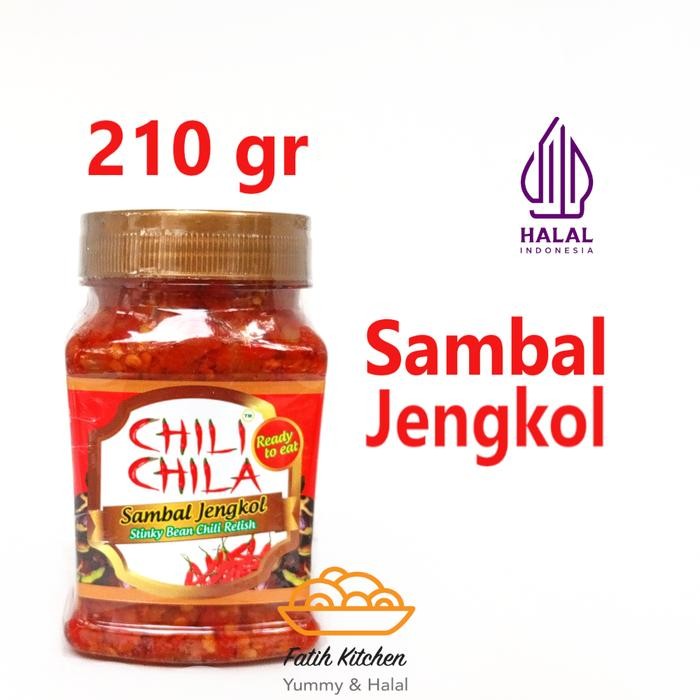 

New Sambal JENGKOL CHILI CHILA 210 gr Halal