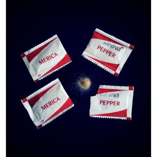 

New Merica Sachet 250pcs / Pepper Powder / Lada Bubuk / Lada Putih Bubuk