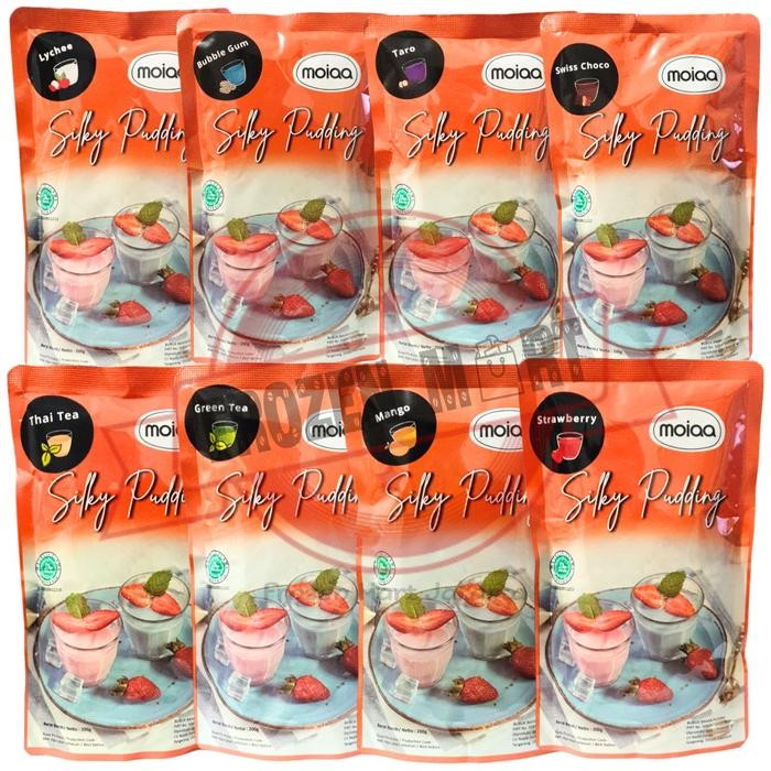 

New MOIAA Silky Pudding / Puding Sutra / Puding Susu Premium 200Gr