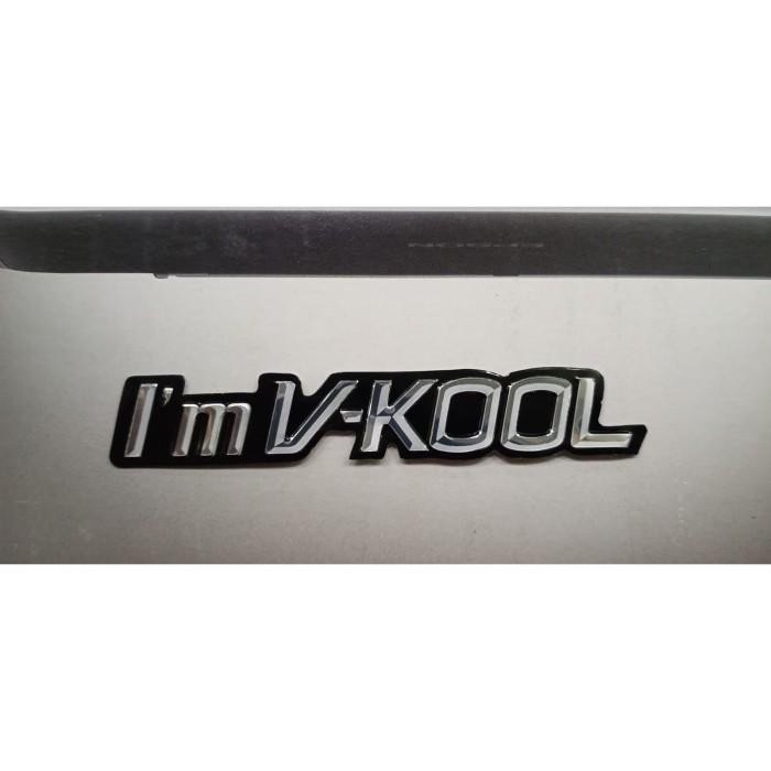 (Allthebest) Stiker Sticker VKOOL V KOOL V-KOOL Original Emboss Timbul