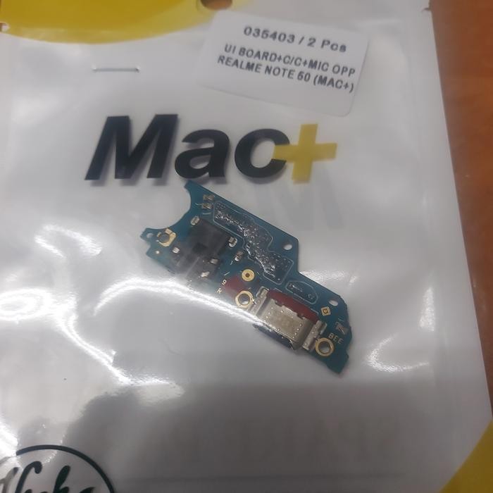 Papan cas/ui board+c/c+mic+hf Oppo Realme Note 50 +IC